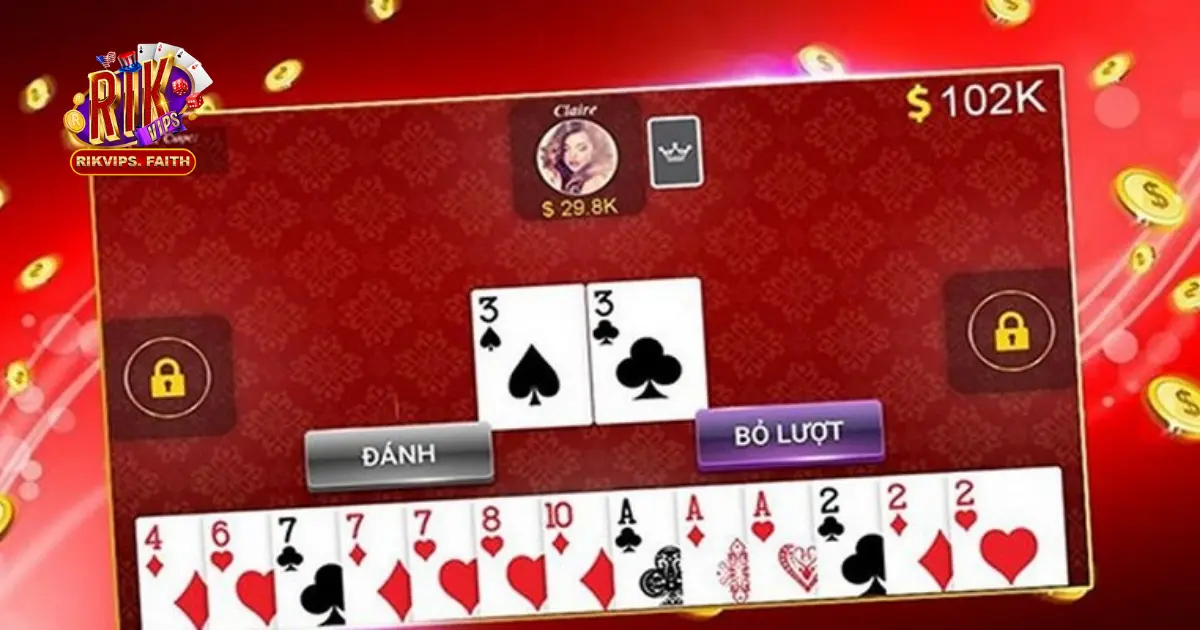 3 Đôi Thông Chặt Được Gì? Luật Chặt Bài Có Tại Rikvip 4 3 đôi thông có thể chặt được gì?