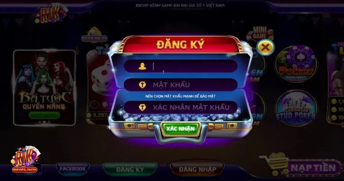 Đăng Ký Rikvip – Các Bước Đăng Ký Nhanh Chóng & Dễ Dàng