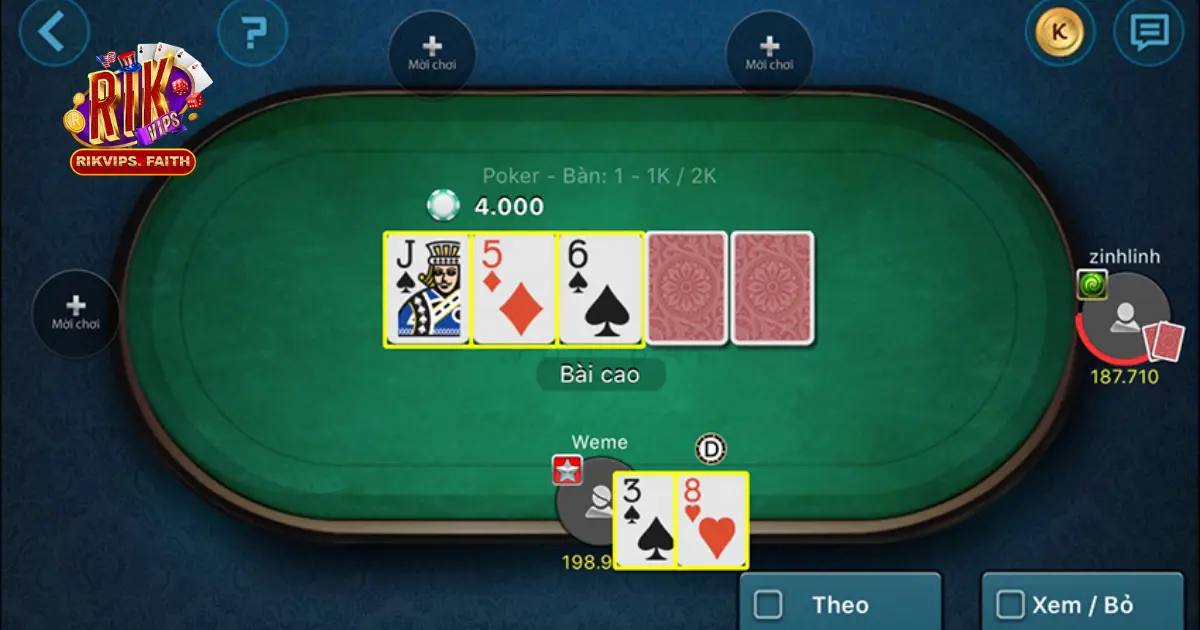 Vì sao Poker trở thành game bài hấp dẫn nhất tại Rikvip?