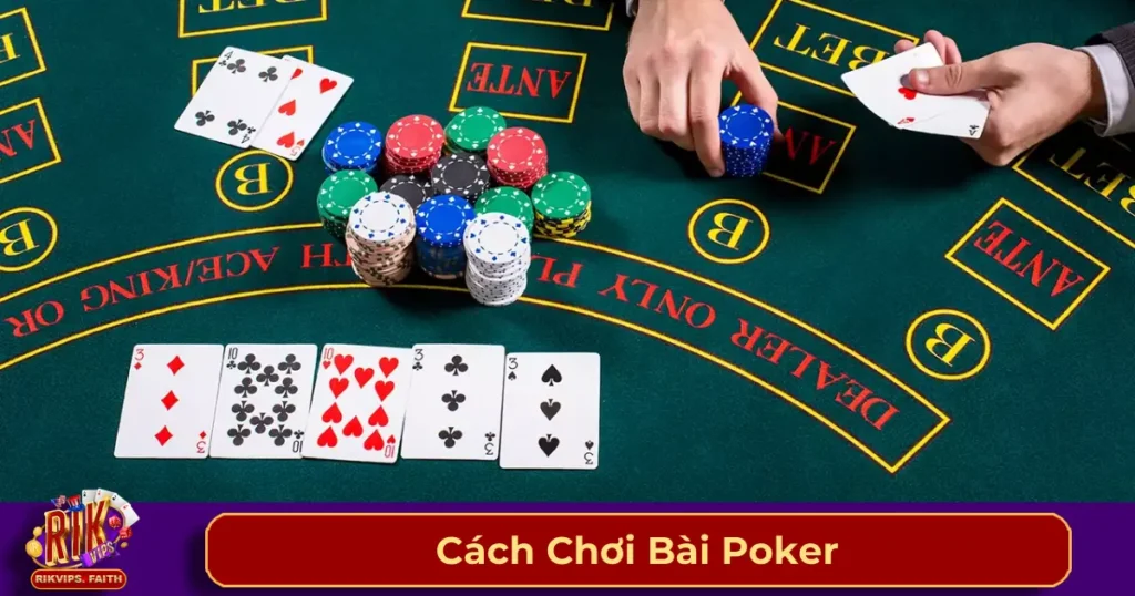 Cách Chơi Bài Poker - Hướng Dẫn Từ A Đến Z Cho Người Mới 1 Luật chơi Poker cơ bản trên Rikvip