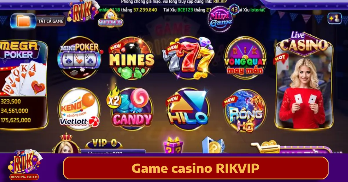 Game Casino Rikvip 1 Tại sao Game Casino Rikvip là lựa chọn hàng đầu?
