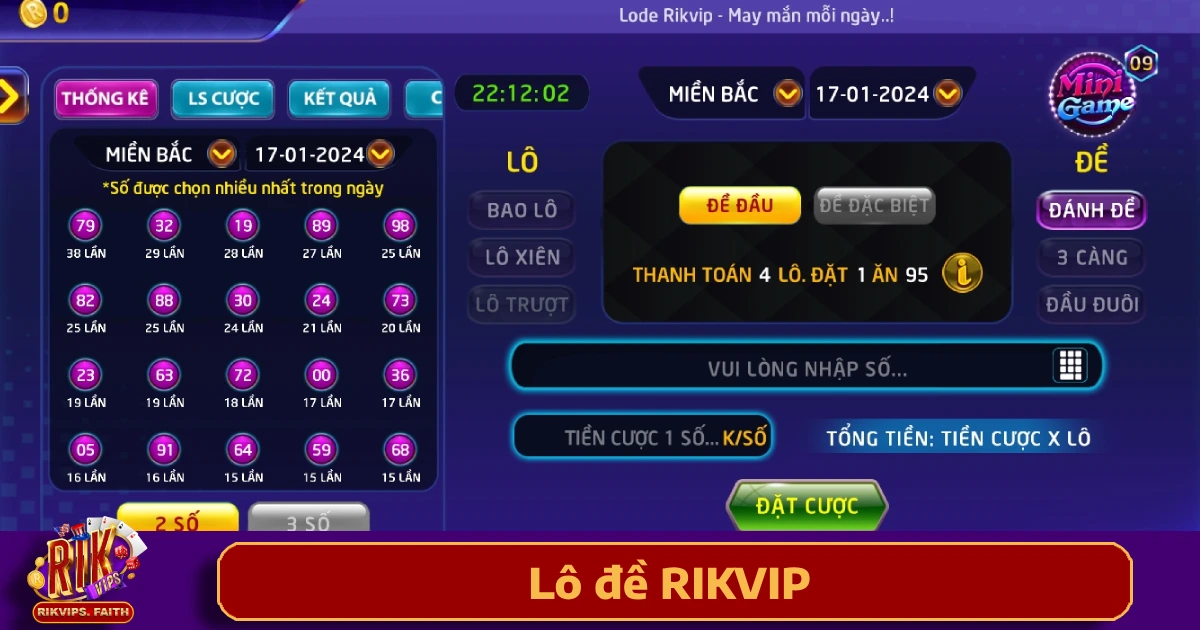 Lô Đề Rikvip 2 Tại sao bạn nên chơi Lô đề Rikvip?