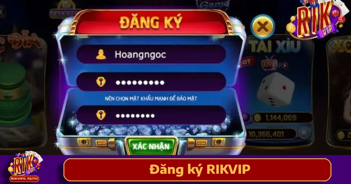 Cách đăng ký RIKVIP cực kỳ đơn giản cho người chơi